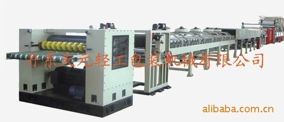 【(遼寧品牌)供應(yīng)烘缸式超厚硬紙板復(fù)合生產(chǎn)線】價格,廠家,圖片,包裝成型機(jī)械,丹東天元輕工包裝機(jī)械-